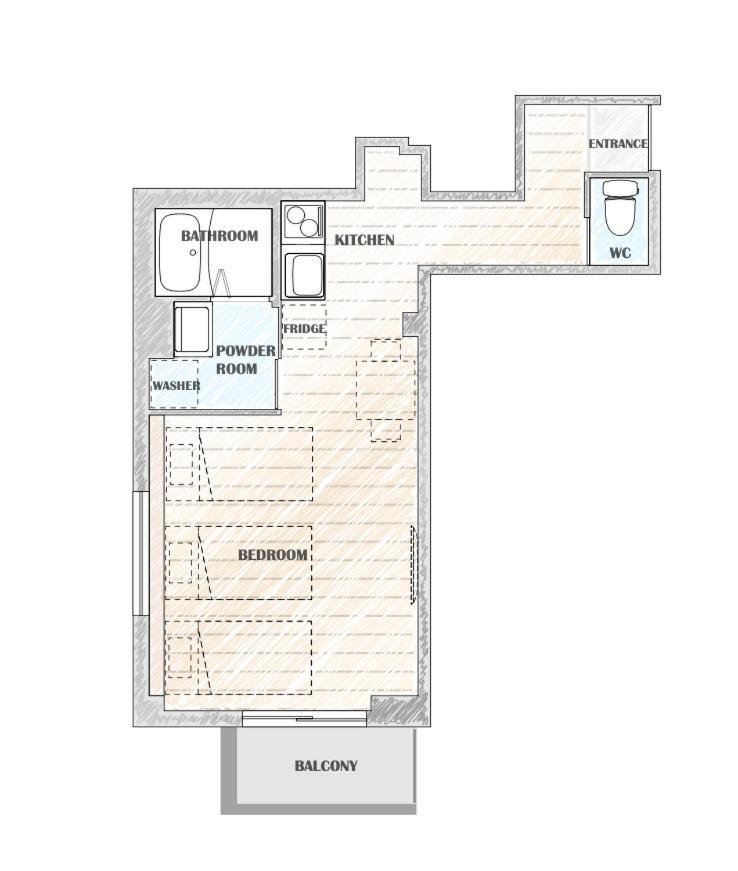 Eisei Stay Tokio Habitación foto